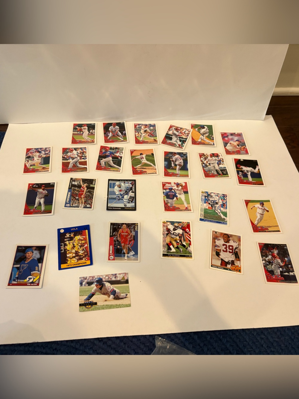 Lot of Miscellaneous Sports Trading Cards